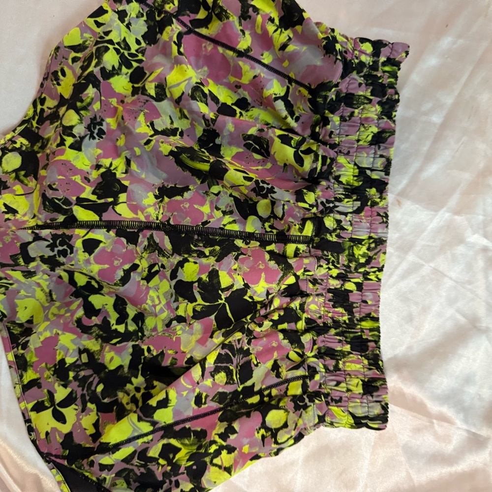 Floral Print Shorts with Elastic Waistband